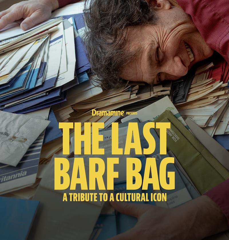 Dramamine "The Last Barf Bag"